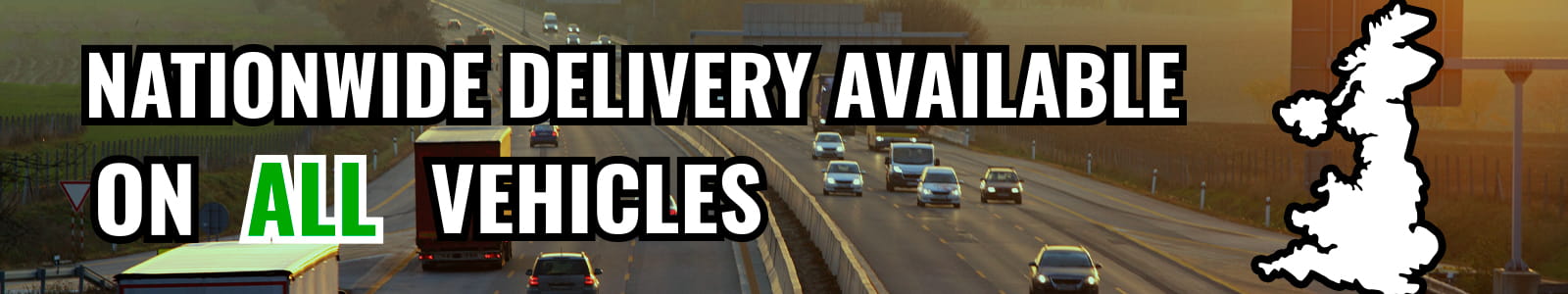 Nationwide Delivery Available On All Vehicles